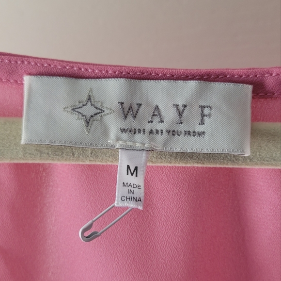 WAYF Waist Long Sleeve Raglan Top - Picture 7 of 7